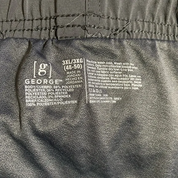 George Men's Boardshorts Swim Trunks Size 3XL (48-50) - Picture 12 of 14